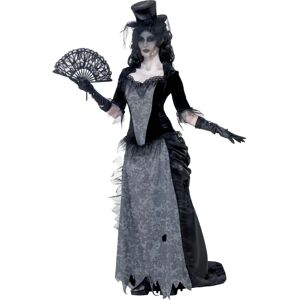 Smiffys Ghost Town Black Widow Costume - Halloween Women Fancy Dress Smiffys Ghost Town Black Widow Costume - Halloween Women Fancy Dress