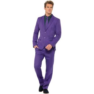 Smiffys Purple Suit - Adult Fancy Dress Costume - Stand Out Party Outfit Smiffys Purple Suit - Adult Fancy Dress Costume - Stand Out Party Outfit