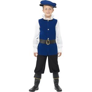 Costume Tudor per Ragazzi - Blu Reale - Abbigliamento Fantasia Tudor Costume Tudor per Ragazzi - Blu Reale - Abbigliamento Fantasia Tudor