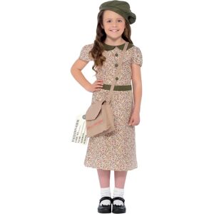 Smiffys Evacuee Girl Costume Kids Beige - Costumes Smiffys Evacuee Girl Costume Kids Beige - Costumes