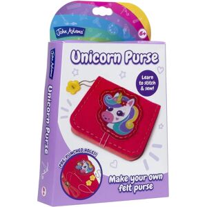 John Adams Unicorn Purse Craft Kit - Unicorn, Felt, Arts & Crafts John Adams Unicorn Purse Craft Kit - Unicorn, Felt, Arts & Crafts