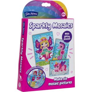 John Adams Sparkly Mosaics Craft Kit - Make 6 Sparkly Mosaic Pictures John Adams Sparkly Mosaics Craft Kit - Make 6 Sparkly Mosaic Pictures