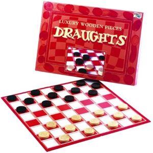 Toy Brokers John Adams Luxury Solid Wooden Draughts - Family Game Toy Brokers John Adams Luxury Solid Wooden Draughts - Family Game