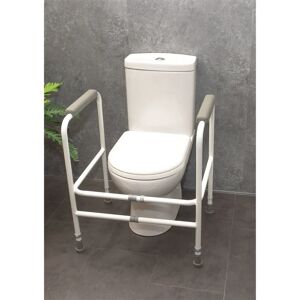 Aidapt Broadstairs Cadre de WC - Hauteur & Largeur Ajustables - Publicité Aidapt Broadstairs Cadre de WC - Hauteur & Largeur Ajustables - Publicité