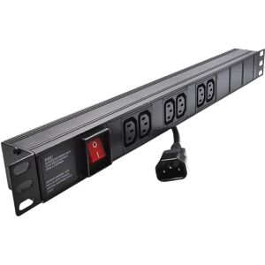 Eagle 19" Power Distribution Unit With Surge Protection Iec C13 6 Gang 1u 2m P710ek Eagle 19" Power Distribution Unit With Surge Protection Iec C13 6 Gang 1u 2m P710ek