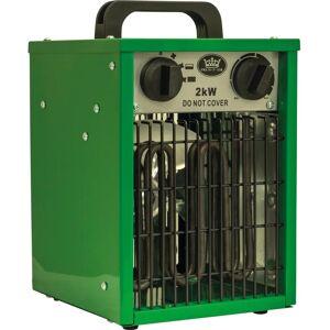 Prem-I-Air Industrial Fan Space Heater 2kw Green - Space Heater Prem-I-Air Industrial Fan Space Heater 2kw Green - Space Heater