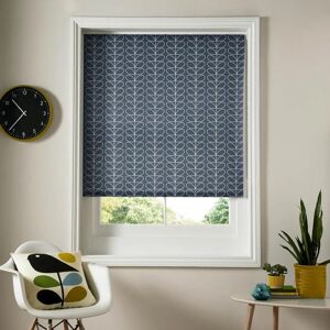 Orla Kiely Linear Stem Whale Blue Translucent Roller Blind - Window Covering Orla Kiely Linear Stem Whale Blue Translucent Roller Blind - Window Covering
