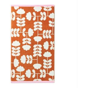 Orla Kiely Cut Stem Bathroom Towel Tulip Pink & Paprika - Bath Towel Orla Kiely Cut Stem Bathroom Towel Tulip Pink & Paprika - Bath Towel