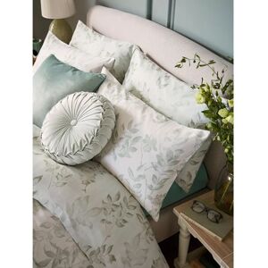 Laura Ashley Lockwood Green Cotton Duvet Cover Set - Duvet Cover Set Laura Ashley Lockwood Green Cotton Duvet Cover Set - Duvet Cover Set
