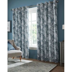 Laura Ashley Millhayes Smoke Blue Curtains - Curtain Laura Ashley Millhayes Smoke Blue Curtains - Curtain