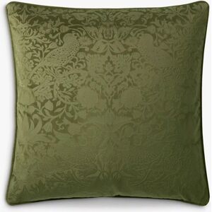 William Morris Strawberry Thief - Embossed Velvet Cushion William Morris Strawberry Thief - Embossed Velvet Cushion