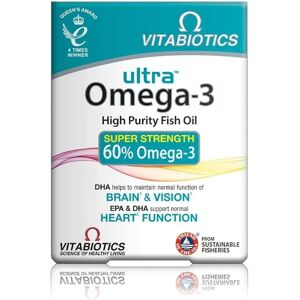 Vitabiotics Ultra Omega-3 Fish Oil - 60 Capsules Vitabiotics Ultra Omega-3 Fish Oil - 60 Capsules