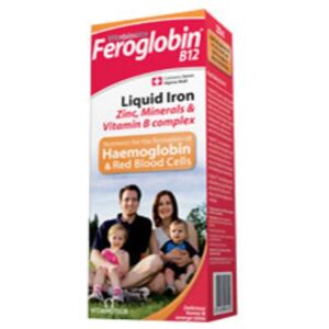 Vitabiotics Feroglobin B12 Liquid Iron Zinc B Complex (500 ml) Vitabiotics Feroglobin B12 Liquid Iron Zinc B Complex (500 ml)