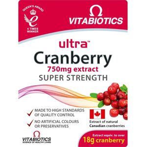 Vitabiotics Ultra Cranberry 750mg - 30 Tablets Vitabiotics Ultra Cranberry 750mg - 30 Tablets