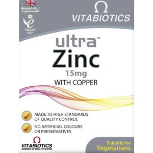 Vitabiotics Ultra Zink 15mg mit Kupfer - Nahrungsergänzungsmittel Vitabiotics Ultra Zink 15mg mit Kupfer - Nahrungsergänzungsmittel