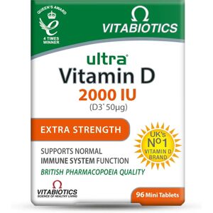 Vitabiotics Ultra Vitamin D3 2000 IU - Supports immune system, Bones, Muscles Vitabiotics Ultra Vitamin D3 2000 IU - Supports immune system, Bones, Muscles