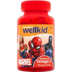 Vitabiotics Wellkid Marvel Omega-3 DHA Vegan Gummies - Vitamins & Supplements Vitabiotics Wellkid Marvel Omega-3 DHA Vegan Gummies - Vitamins & Supplements