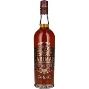 Ron Larimar Rhum vieux 5 ans en petites séries finition en fûts de sherry Pedro Ximénez - Publicité Ron Larimar Rhum vieux 5 ans en petites séries finition en fûts de sherry Pedro Ximénez - Publicité