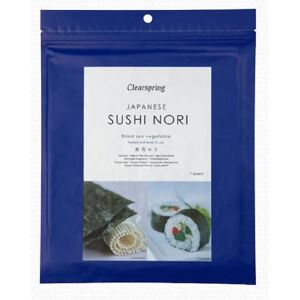 Nori végétal marin Clearspring - Sushi Toasté 17g - Publicité Nori végétal marin Clearspring - Sushi Toasté 17g - Publicité
