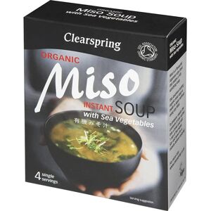 Clearspring Organic Sea Vegetable Miso Soup - 40g Clearspring Organic Sea Vegetable Miso Soup - 40g