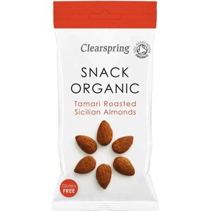 Clearspring Organic Tamari Roasted Sicilian Almonds - Snack Clearspring Organic Tamari Roasted Sicilian Almonds - Snack