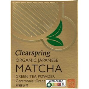 Clearspring Organic Matcha Green Tea - Ceremonial Grade 30g Clearspring Organic Matcha Green Tea - Ceremonial Grade 30g