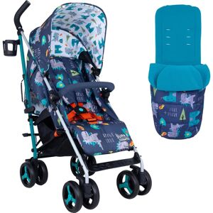 Cosatto Supa 3 Stroller - Dragon Kingdom - Lightweight, All-Weather Compact Baby Pushchair Cosatto Supa 3 Stroller - Dragon Kingdom - Lightweight, All-Weather Compact Baby Pushchair