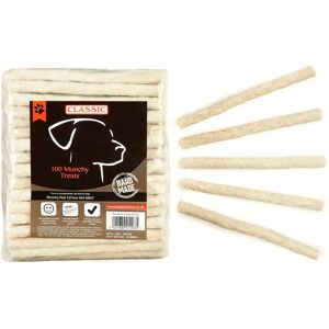 Classic Munchy Rolls - White Mint - 150mm Dog Treats Classic Munchy Rolls - White Mint - 150mm Dog Treats