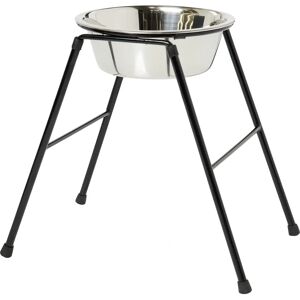 Classic For Pets High Dog Bowl Stand - 2.5L - Black Classic For Pets High Dog Bowl Stand - 2.5L - Black