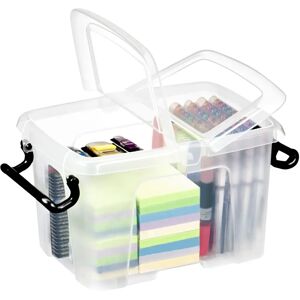 STRATA Aufbewahrungsbox - 224x305x182mm - Transparentes Polypropylen STRATA Aufbewahrungsbox - 224x305x182mm - Transparentes Polypropylen