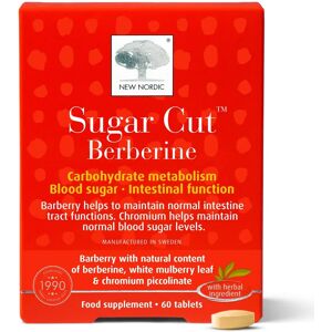 New Nordic Sugar Cut Berberine - Food Supplement - Supports Carbohydrate Metabolism New Nordic Sugar Cut Berberine - Food Supplement - Supports Carbohydrate Metabolism