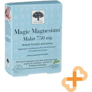 New Nordic Magnesium Malat 60 tabletter - Kosttilskudd New Nordic Magnesium Malat 60 tabletter - Kosttilskudd