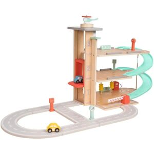 Owl & Fox Wooden Garage - Multi-Storey Play Set Owl & Fox Wooden Garage - Multi-Storey Play Set