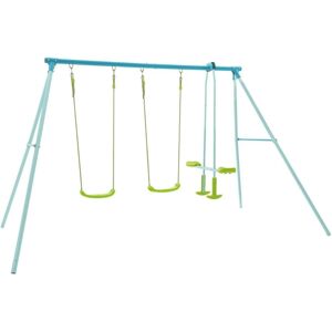 TP Toys Double Swing Set with Glider - Swing Set TP Toys Double Swing Set with Glider - Swing Set