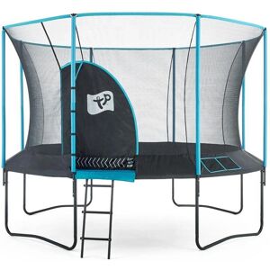 TP Toys Genius Trampolin - 14 Fuß, schwarz, Sicherheitsnetz - Trampolin TP Toys Genius Trampolin - 14 Fuß, schwarz, Sicherheitsnetz - Trampolin