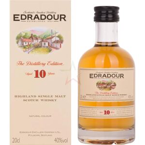 Edradour 10 Ans d'Âge Whisky Single Malt - Whisky - Publicité Edradour 10 Ans d'Âge Whisky Single Malt - Whisky - Publicité
