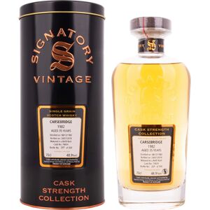 Signatory Vintage Cask Strength 1982 - Whisky Écossais - Publicité Signatory Vintage Cask Strength 1982 - Whisky Écossais - Publicité