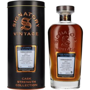 Signatory Vintage Bunnahabhain 9 Ans Cask Strength - Whisky - Publicité Signatory Vintage Bunnahabhain 9 Ans Cask Strength - Whisky - Publicité