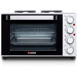 Haden 198204 - 25L Mini Oven with Two Hot Plates Haden 198204 - 25L Mini Oven with Two Hot Plates