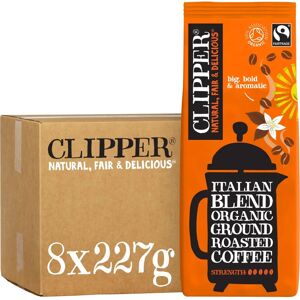 Clipper Organic Italian Roast Coffee - Fairtrade 227g Clipper Organic Italian Roast Coffee - Fairtrade 227g