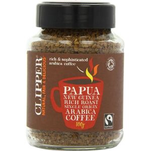 Clipper Organic Fairtrade Papua New Guinea Arabica Coffee - 100g Clipper Organic Fairtrade Papua New Guinea Arabica Coffee - 100g