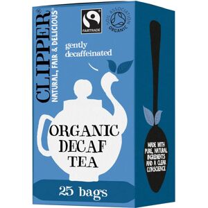 Clipper Fairtrade Organic Decaf Tea - 25 Envelopes Clipper Fairtrade Organic Decaf Tea - 25 Envelopes
