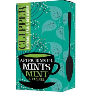 Clipper Organic After Dinner Mints Mint & Fennel Infusion - 20 Teabags Clipper Organic After Dinner Mints Mint & Fennel Infusion - 20 Teabags