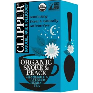 Luonnollinen ja reilun kaupan Snore & Peace yrttitee - 20 teepussia Luonnollinen ja reilun kaupan Snore & Peace yrttitee - 20 teepussia
