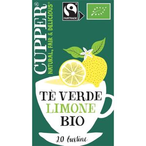 Cupper Té Verde con Limón Orgánico - 20 Bolsitas Cupper Té Verde con Limón Orgánico - 20 Bolsitas