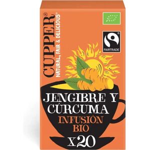 Infusión de Jengibre Cúrcuma Cupper - Infusión de Hierbas Infusión de Jengibre Cúrcuma Cupper - Infusión de Hierbas