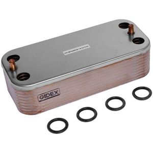 Ideal Evo/Independent/Isar/Logic/Esprit 2 35kW DHW Plate Heat Exchanger - Plate Heat Exchanger Ideal Evo/Independent/Isar/Logic/Esprit 2 35kW DHW Plate Heat Exchanger - Plate Heat Exchanger