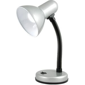 Lloytron L958SV Silver Desk Lamp - Desk Light Lloytron L958SV Silver Desk Lamp - Desk Light