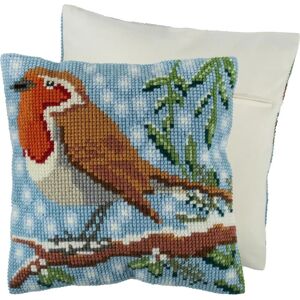 Trimits Robin Cross-stitch Kit - Christmas Pillow Trimits Robin Cross-stitch Kit - Christmas Pillow