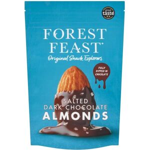 Forest Feast Salted Dark Chocolate Almonds - Snacks Forest Feast Salted Dark Chocolate Almonds - Snacks
